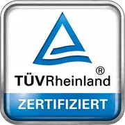TÜV Rheinland zertifiziert